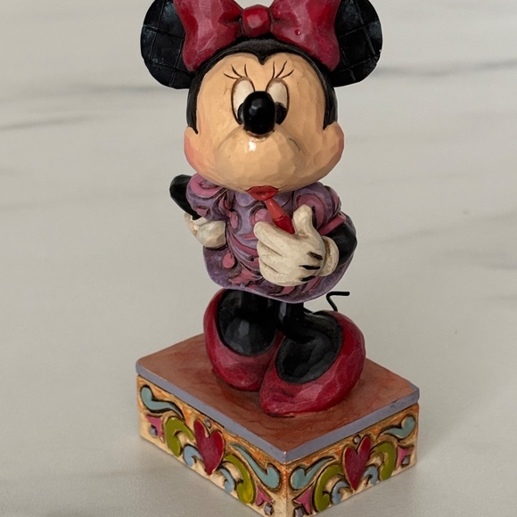 DISNEY Sweetheart Diva MINNIE MOUSE Showcase Jim Shore Figurine 4031476 … - Picture 10 of 10